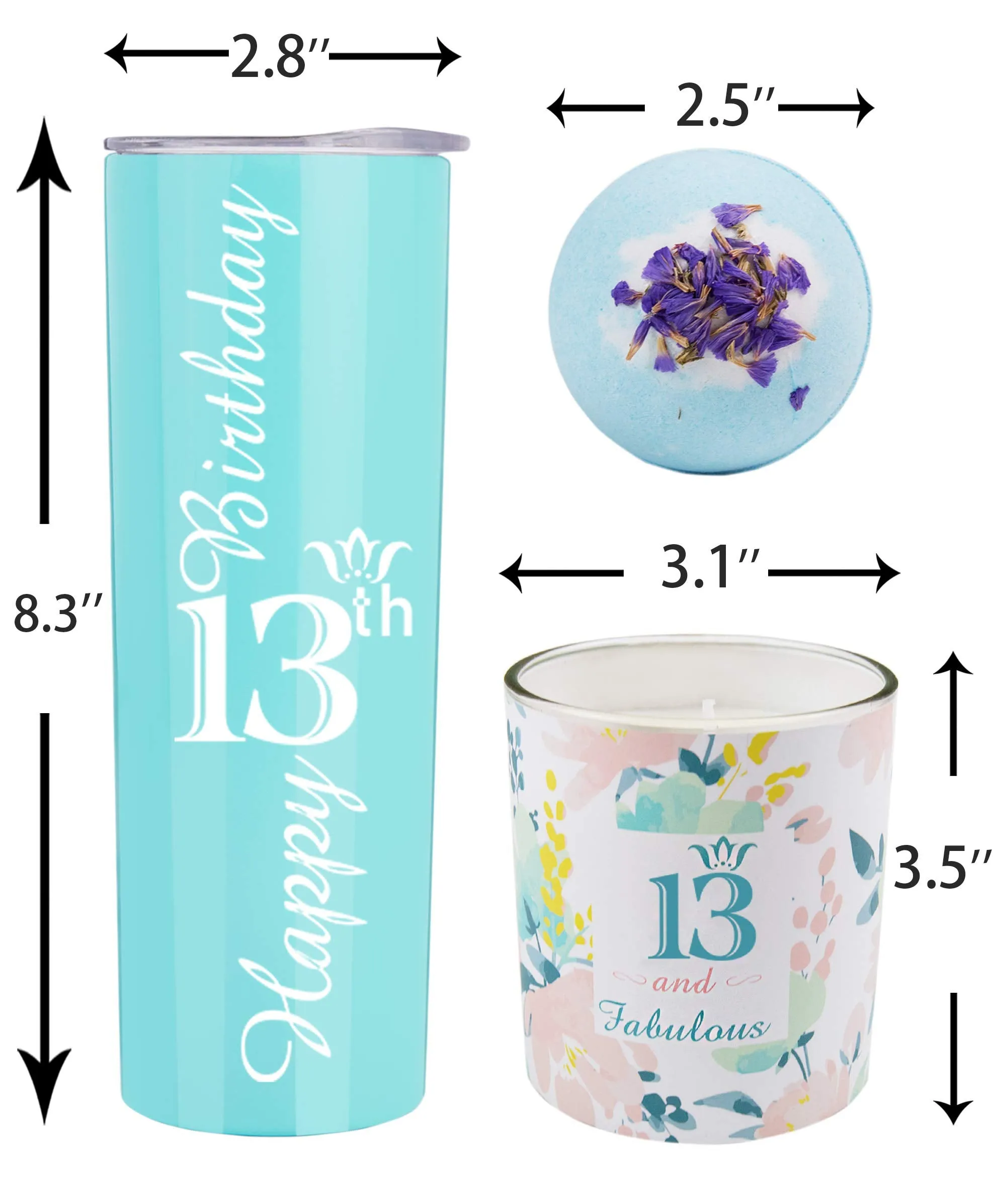 13th Birthday Gifts for Girl,Happy 13th Birthday,13th Birthday Tumbler, Gifts for 13th