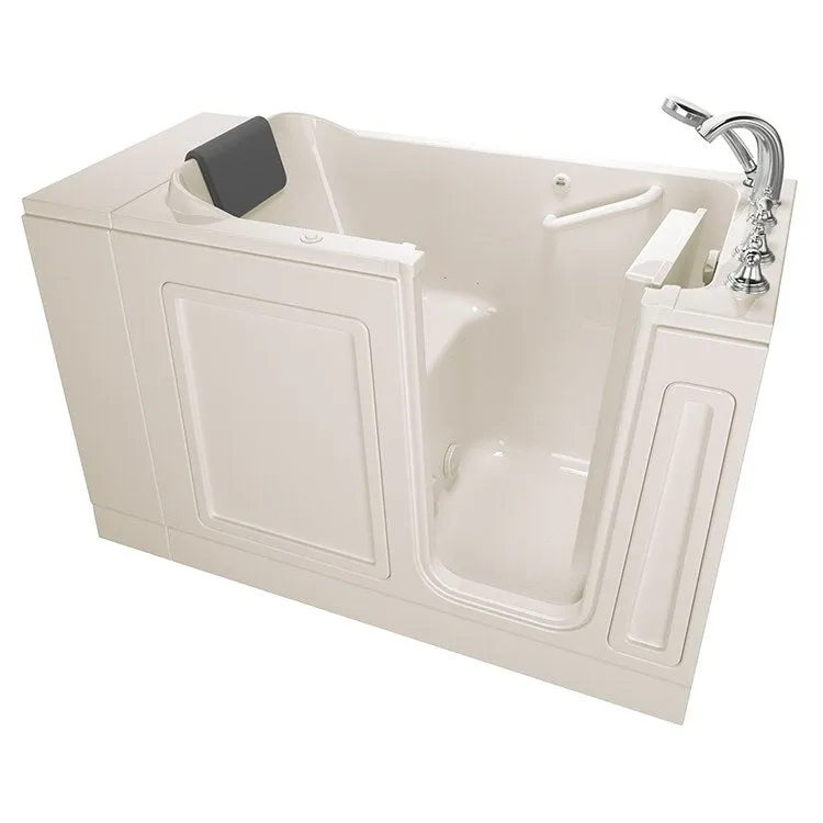 2848 Series 28"W x 48"L Acrylic Walk-In Air Spa Bathtub with Right-Hand Drain/Faucet