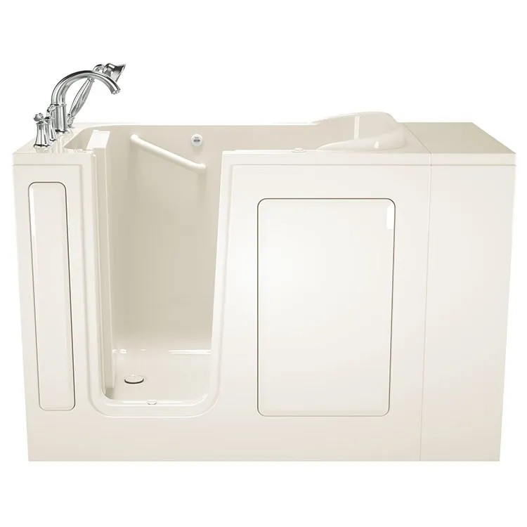 2848 Series 28"W x 48"L Gelcoat Walk-In Air Spa Bathtub with Left-Hand Drain/Faucet