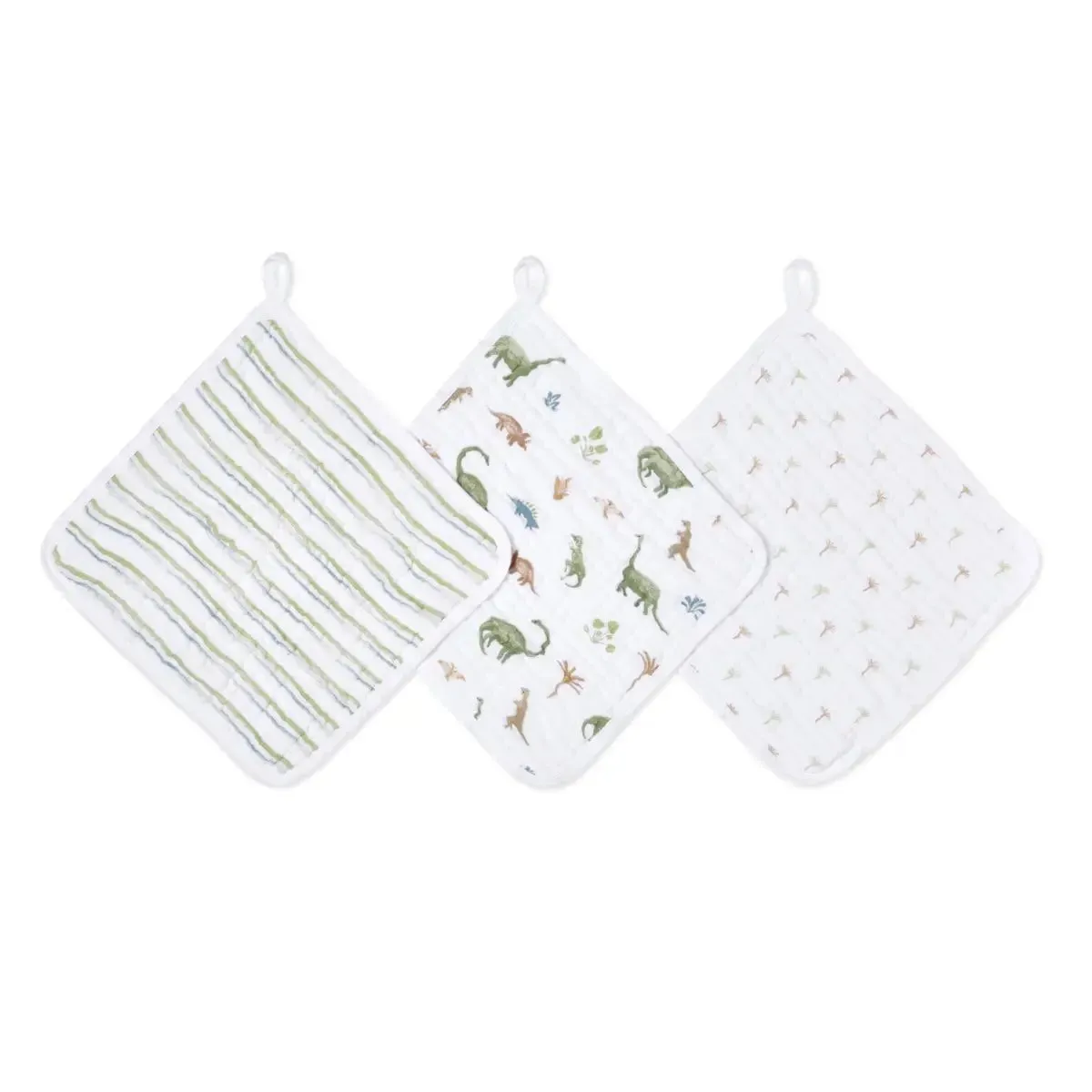 Aden   Anais - Essentials Cotton Muslin Washcloths - 3 Pack