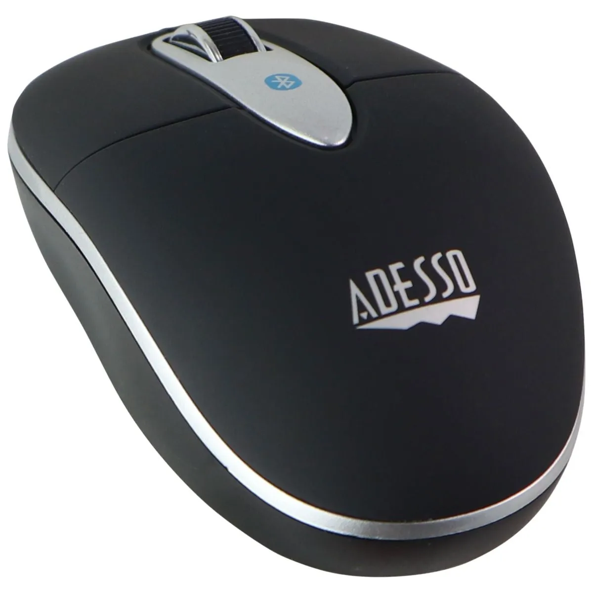 Adesso iMouse S100 Bluetooth Mini Optical Scroll Mouse - Black/Silver