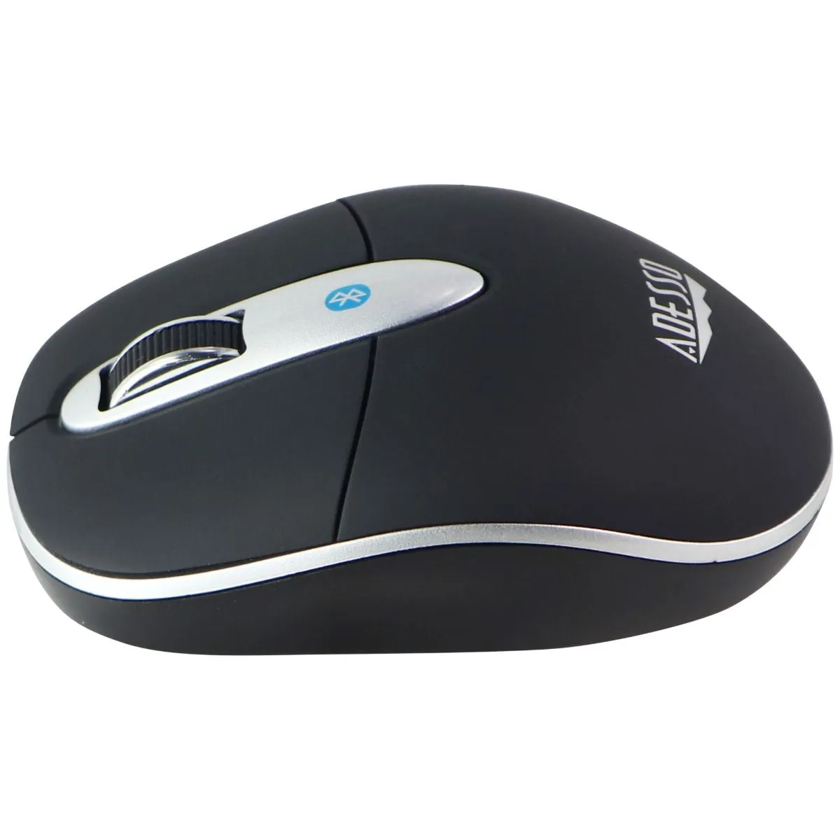 Adesso iMouse S100 Bluetooth Mini Optical Scroll Mouse - Black/Silver