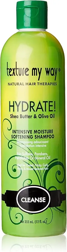 Africas Best Texture My Way Hydrate Intensive Moisture Softening Shampoo 355ml