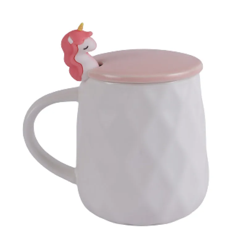 Amelia Unicorn Moon Mug With Lid | 350 ml