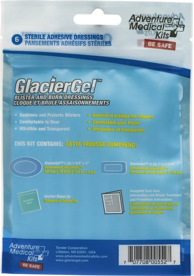 AMK GlacierGel Burn & Blister Dressings