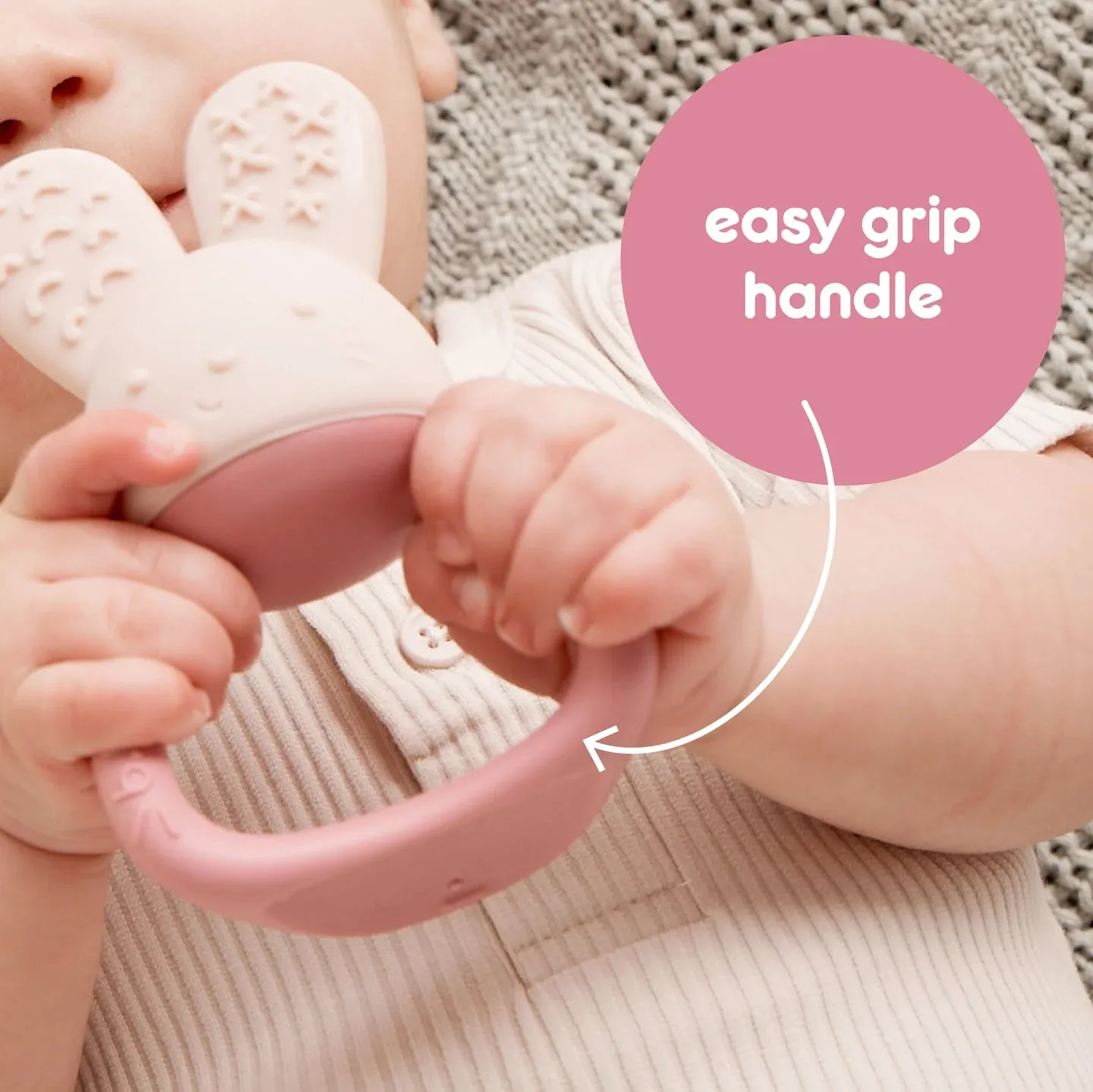 B Box Chill and Fill Teether - Blush