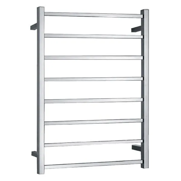 Bianco Heated Towel Ladder Square 8 Bar