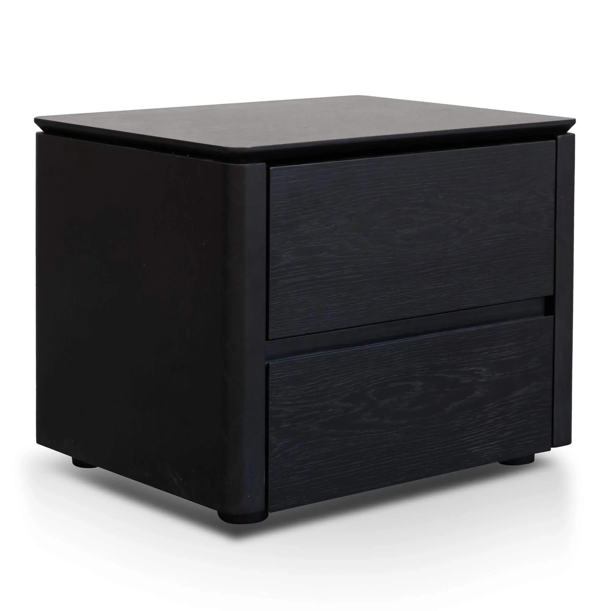 Calibre Bedside Table - Black Oak Veneer ST2844-CN