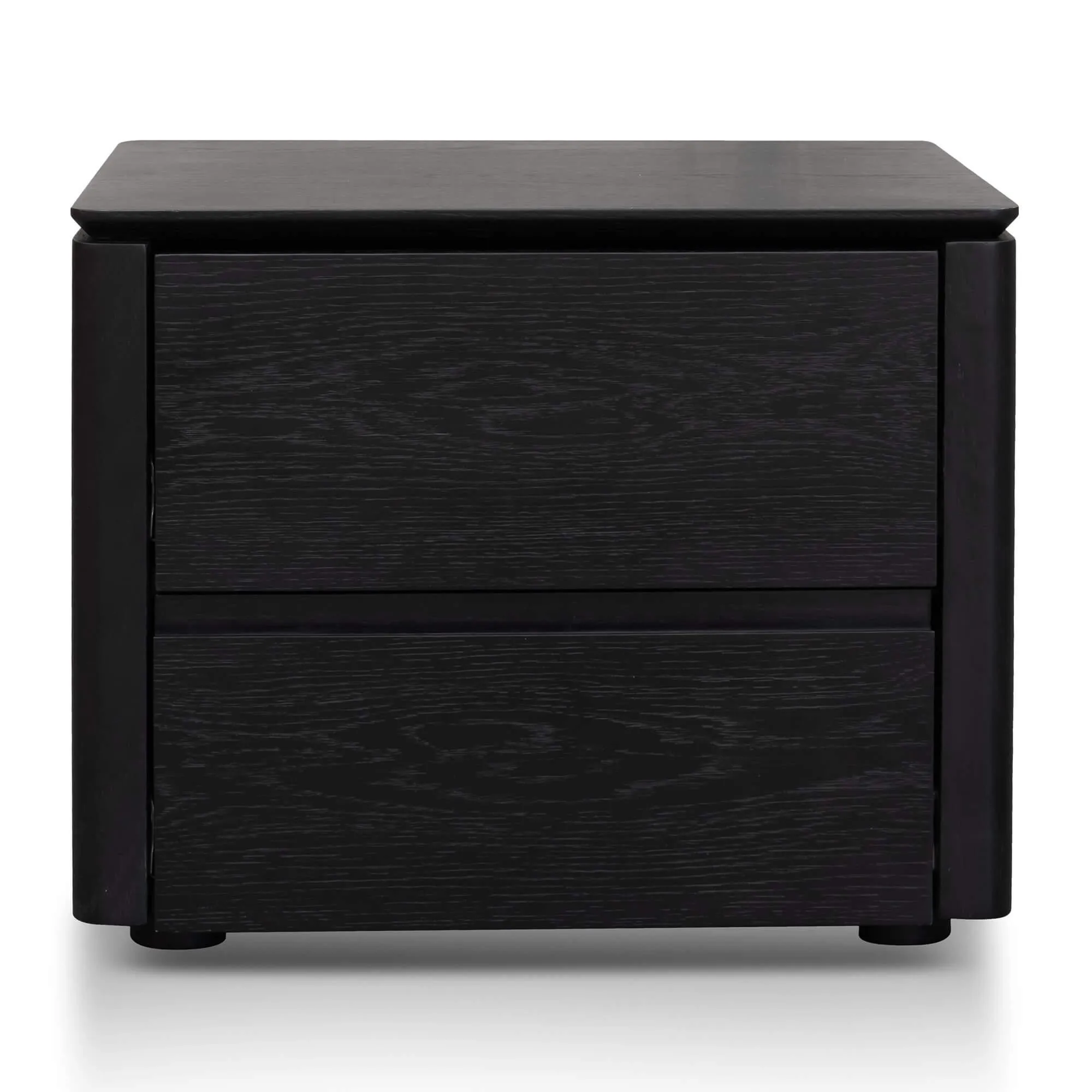 Calibre Bedside Table - Black Oak Veneer ST2844-CN