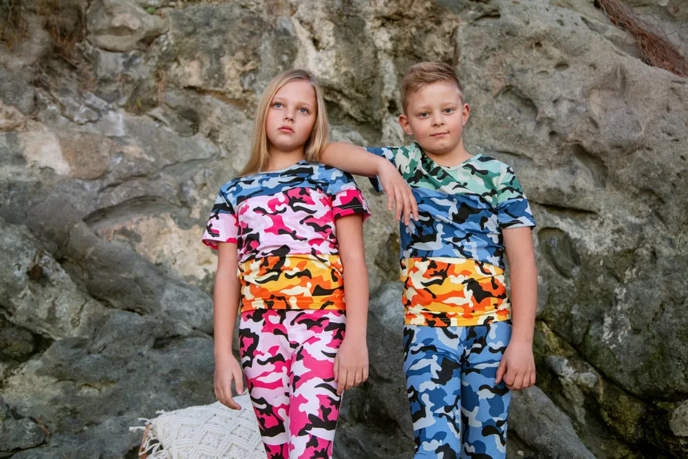 Camo Color Block Collection, Boys