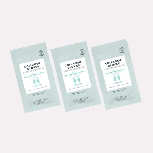 Collagen Gloves With Mint & Botanical Extracts - A Manicure in a Glove™ Multi Pack