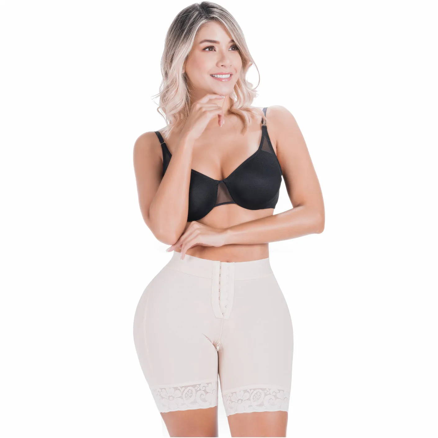 Colombian Shapewear Faja Shorts for Women Fajas Colombianas Levanta Cola Sonryse 071BF