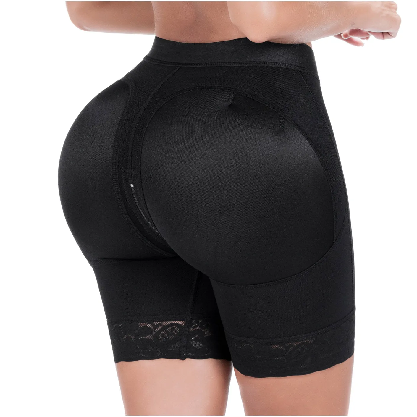 Colombian Shapewear Faja Shorts for Women Fajas Colombianas Levanta Cola Sonryse 071BF