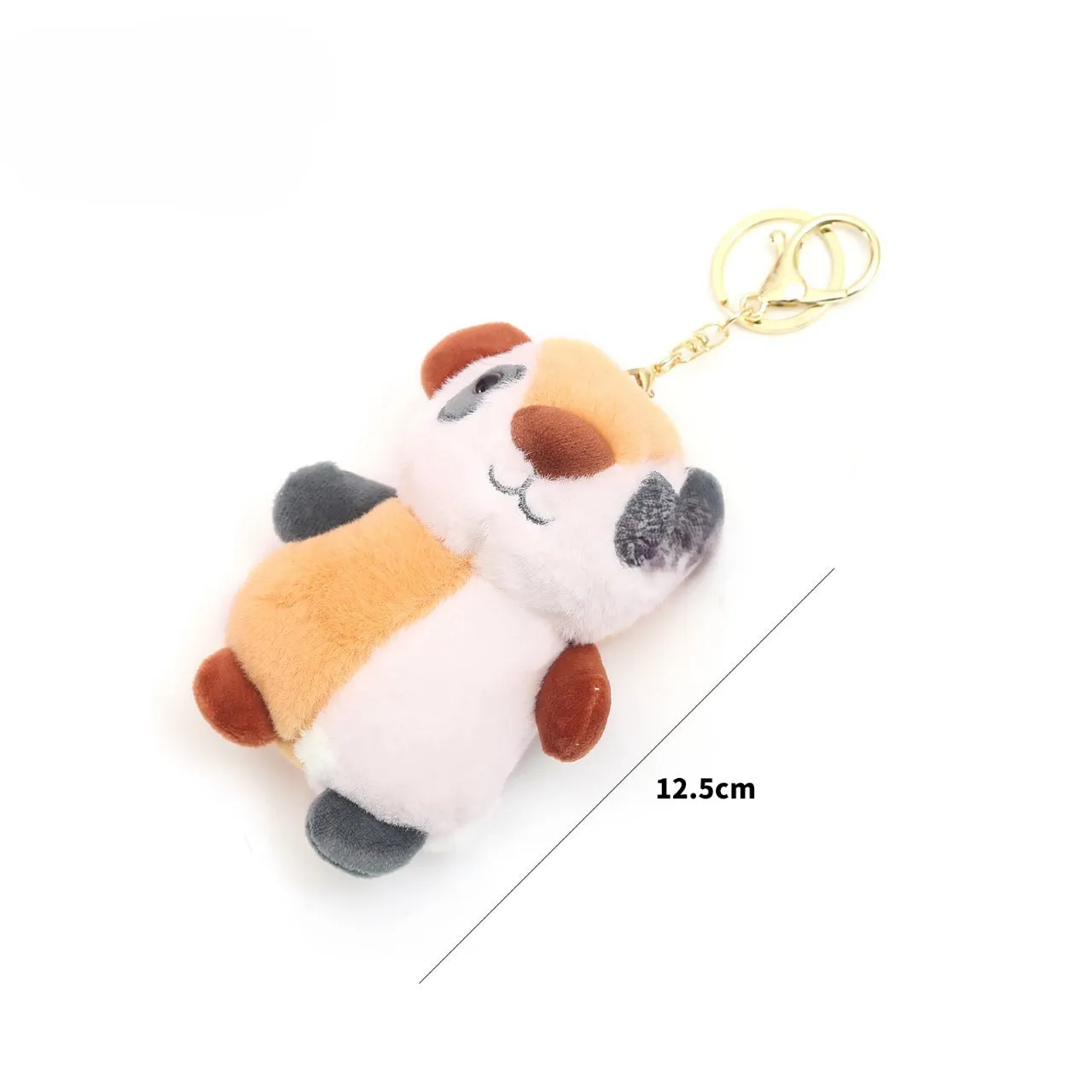 Colorful Squirrel Theme Soft Keychain