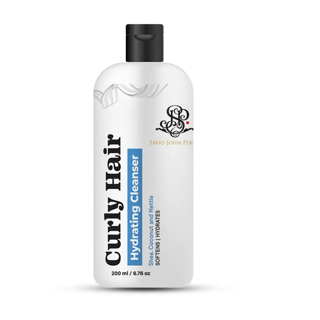 Curly Hair Hydrating Cleanser | Intense Hydration for Curly Hair By Savio John Pereira- 200ml