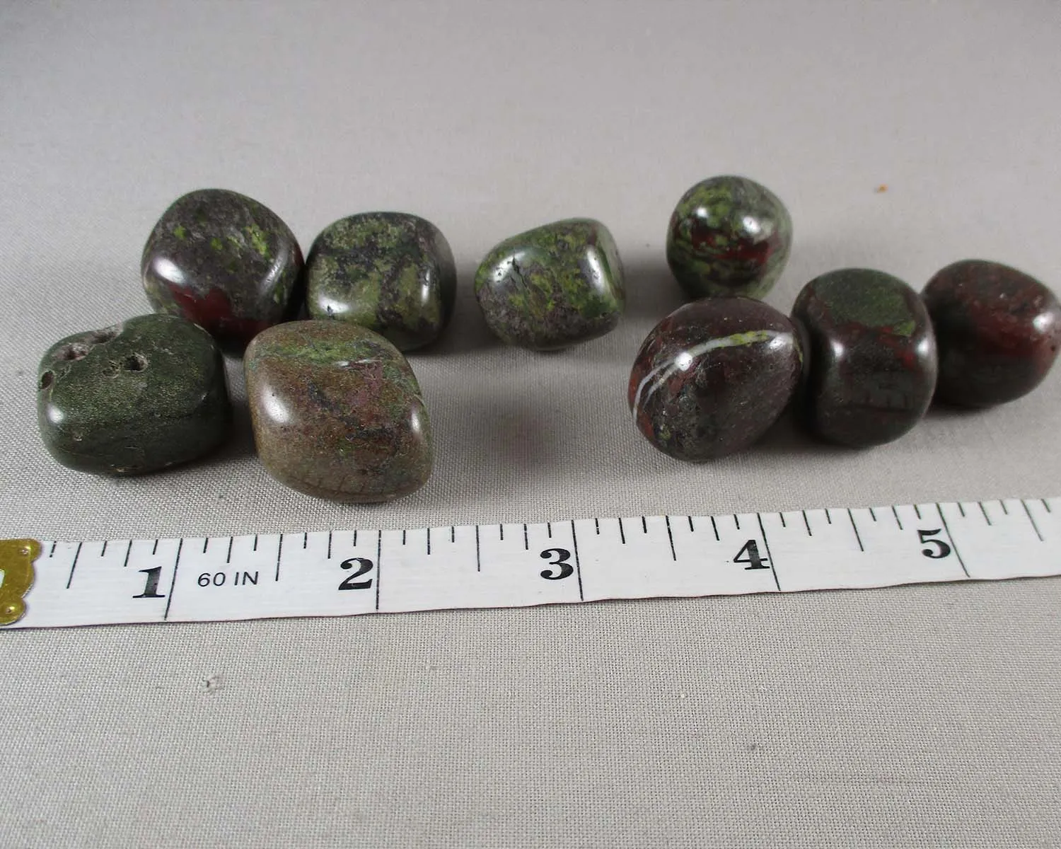 Dragons Blood Jasper Stones 3pcs J070