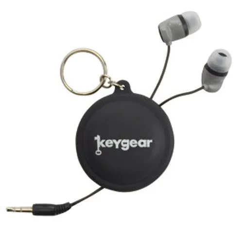 Ear Buds With Case - Black