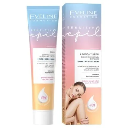 Evelin Sensitive Epil Gentle cream for complex depilation 125ml Markenlos