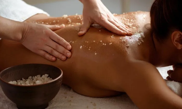 Full Body Exfoliation with Massage at Toned and Polished