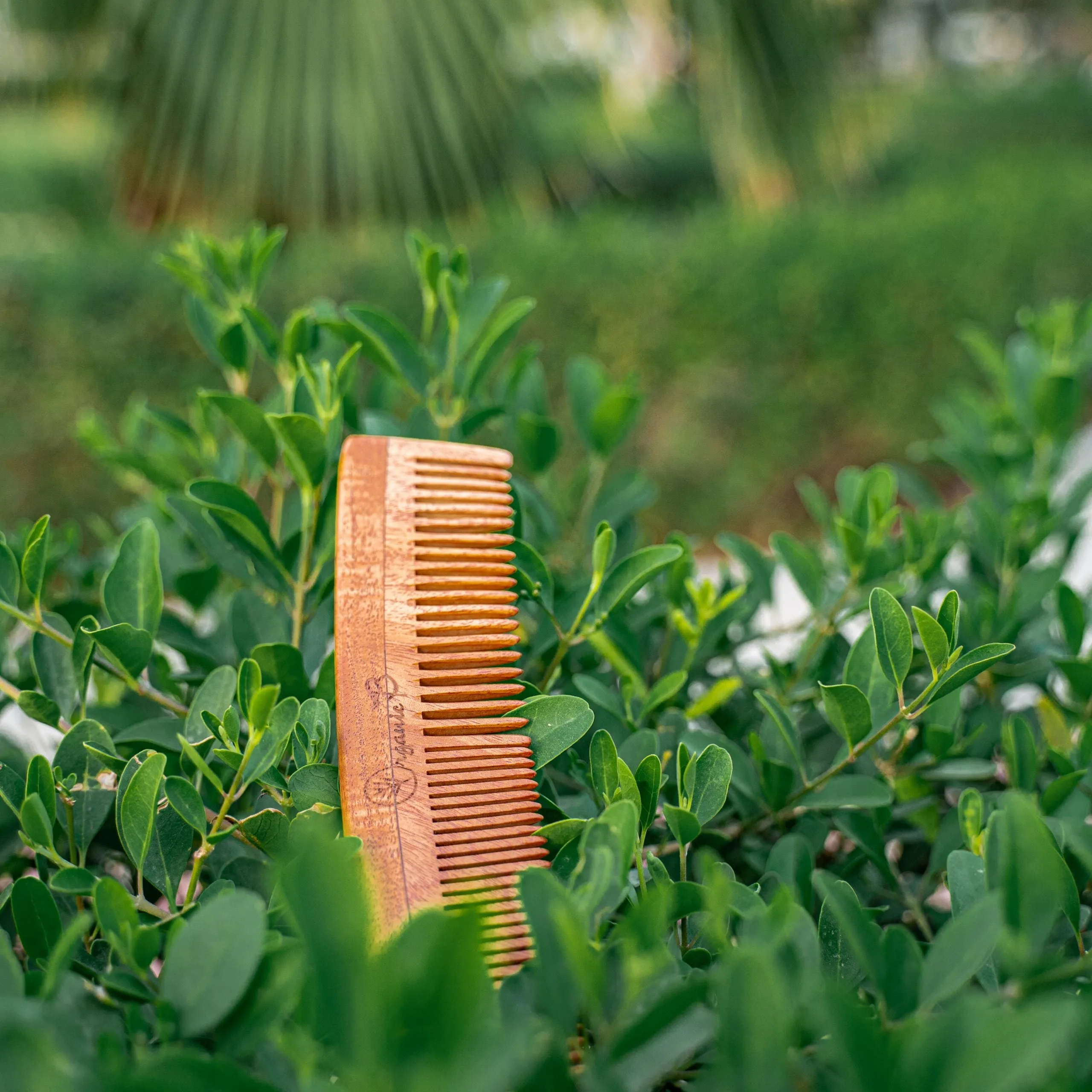 Full Neem Comb - Narrow and Wide - for Styling and Detangling