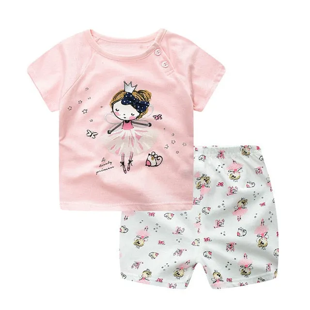 Fun Printed 2-Piece Clothing Set