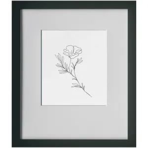 Ink Flowers Wall Art