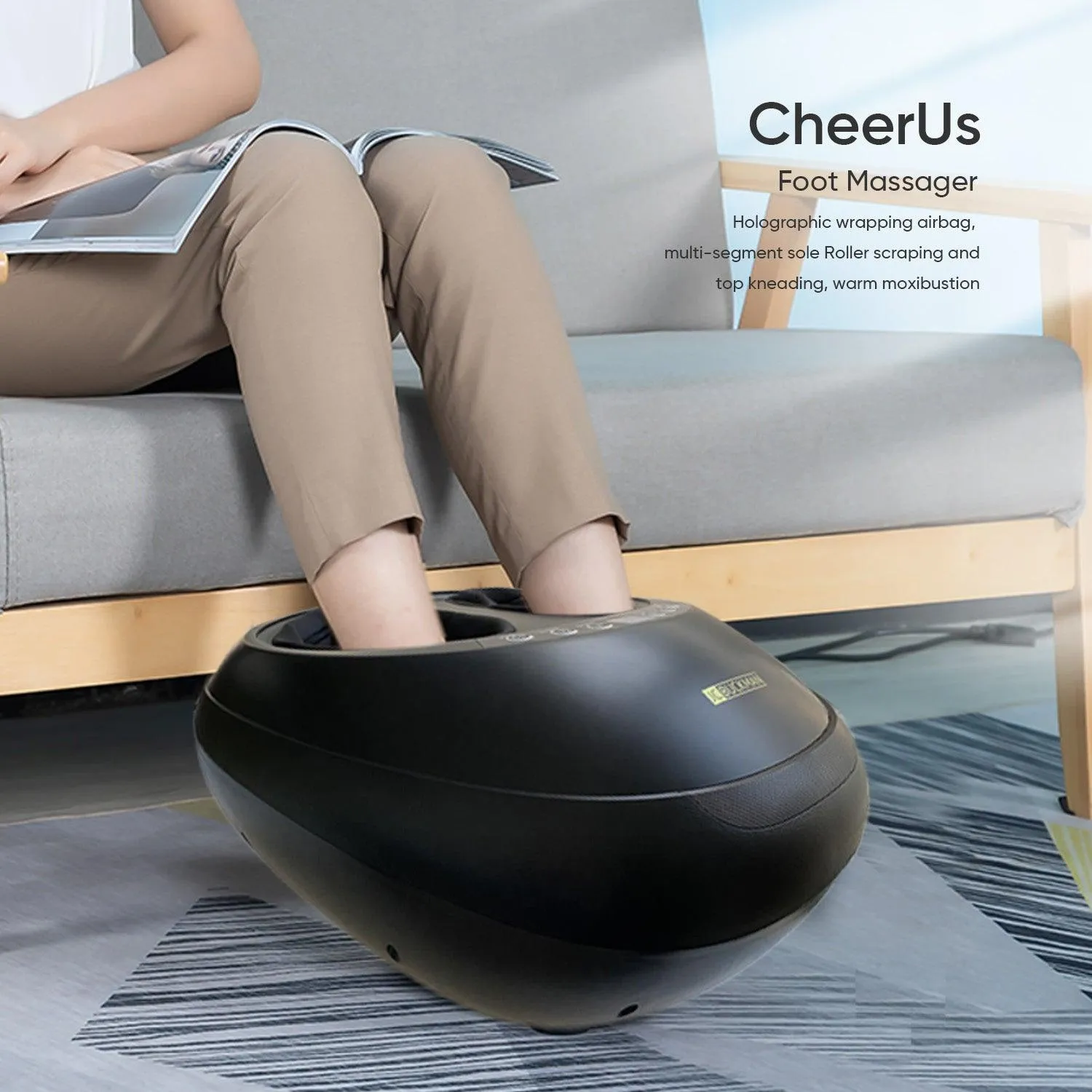 JC Buckman CheerUs Foot Massager