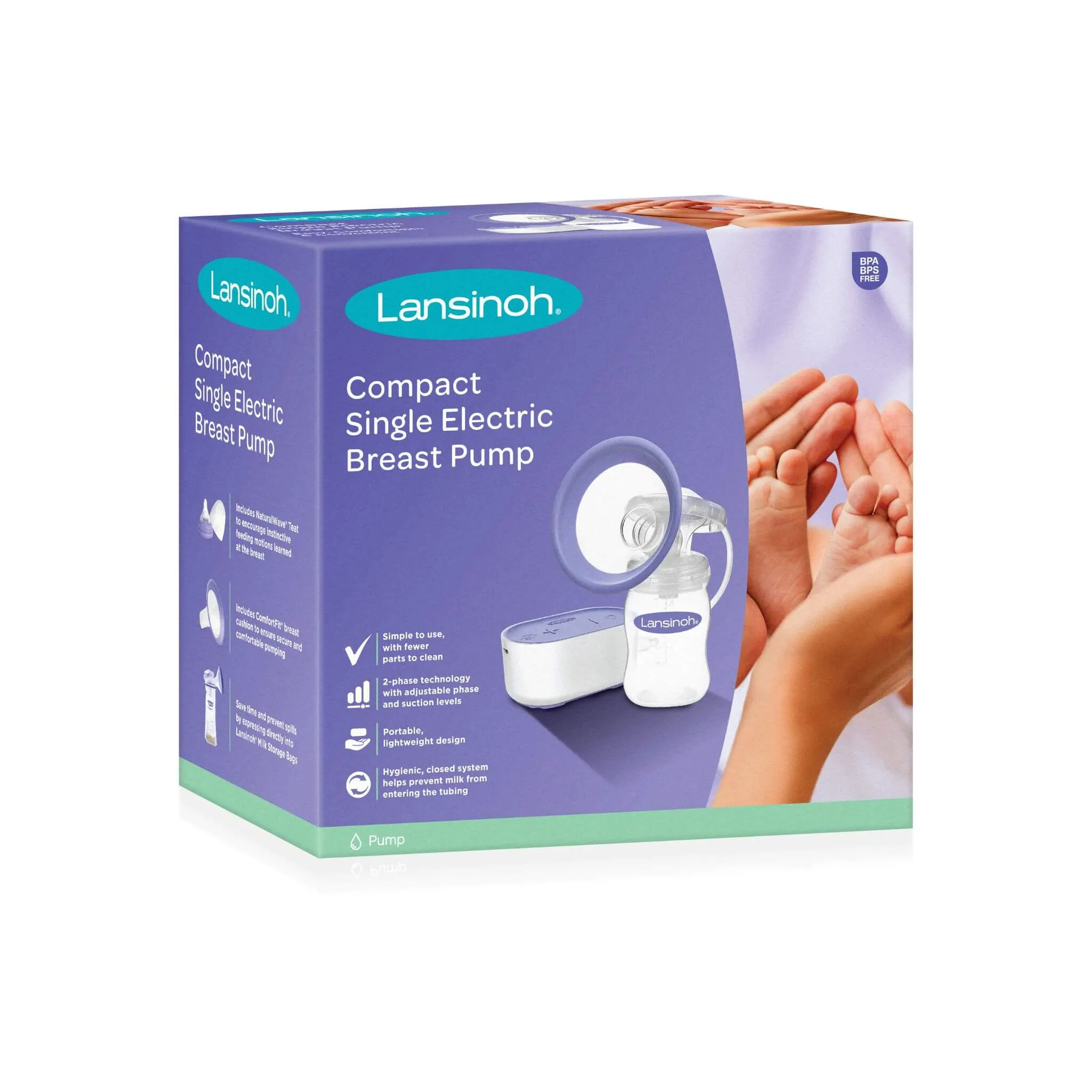 Lansinoh Compact Single Electric Breast Pump