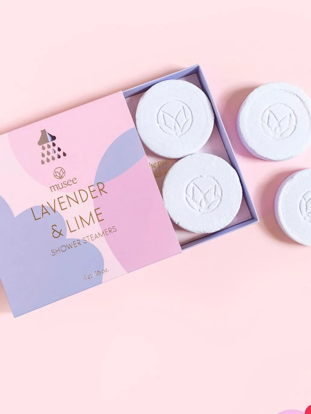 Lavender & Lime Shower Steamers