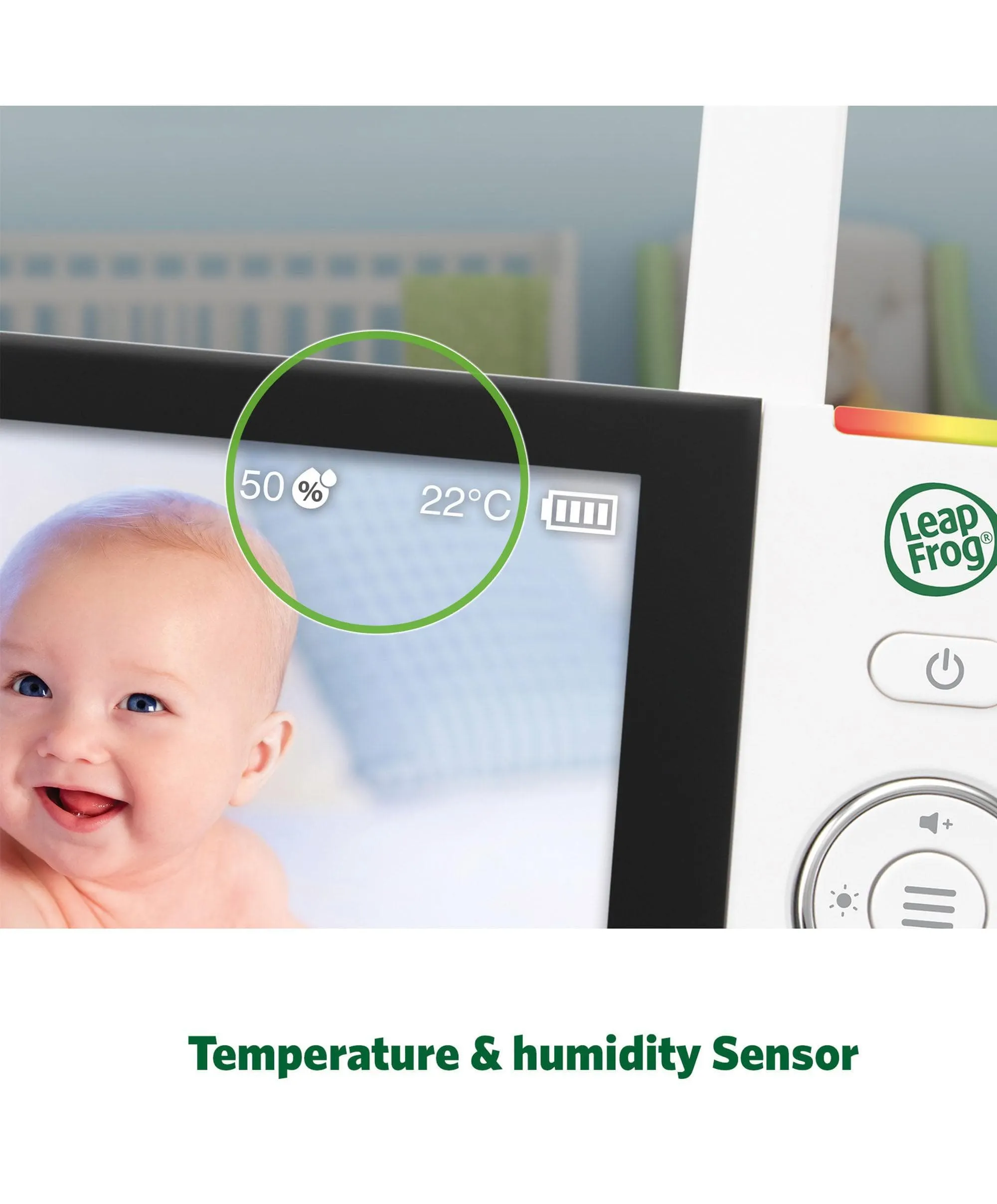 LeapFrog LF2936FHD 5.5 1080p Touch Screen Smart Baby Monitor