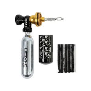 LEZYNE TUBELESS C02 BLASTER WITH CARTRIDGE - Black