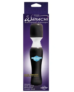 Maxi Wanachi Waterproof Massager - Black