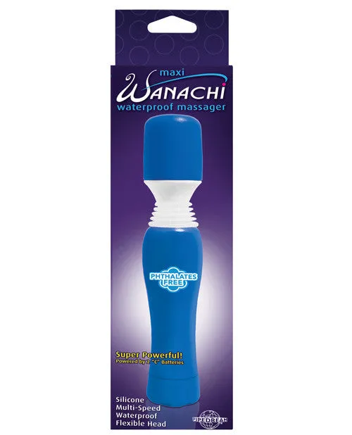 Maxi Wanachi Waterproof Massager - Blue