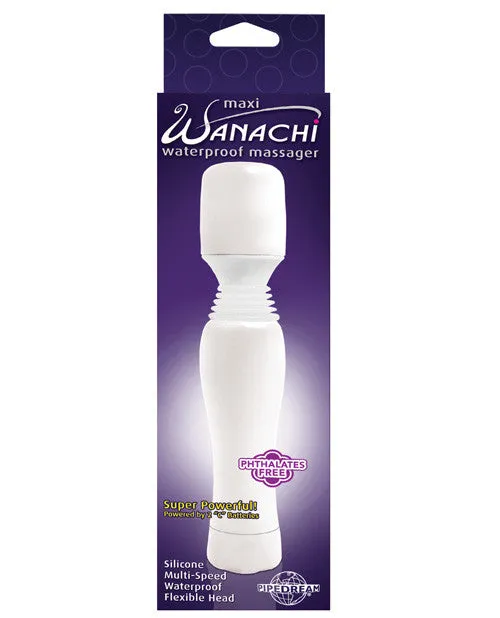 Maxi Wanachi Waterproof Massager - White