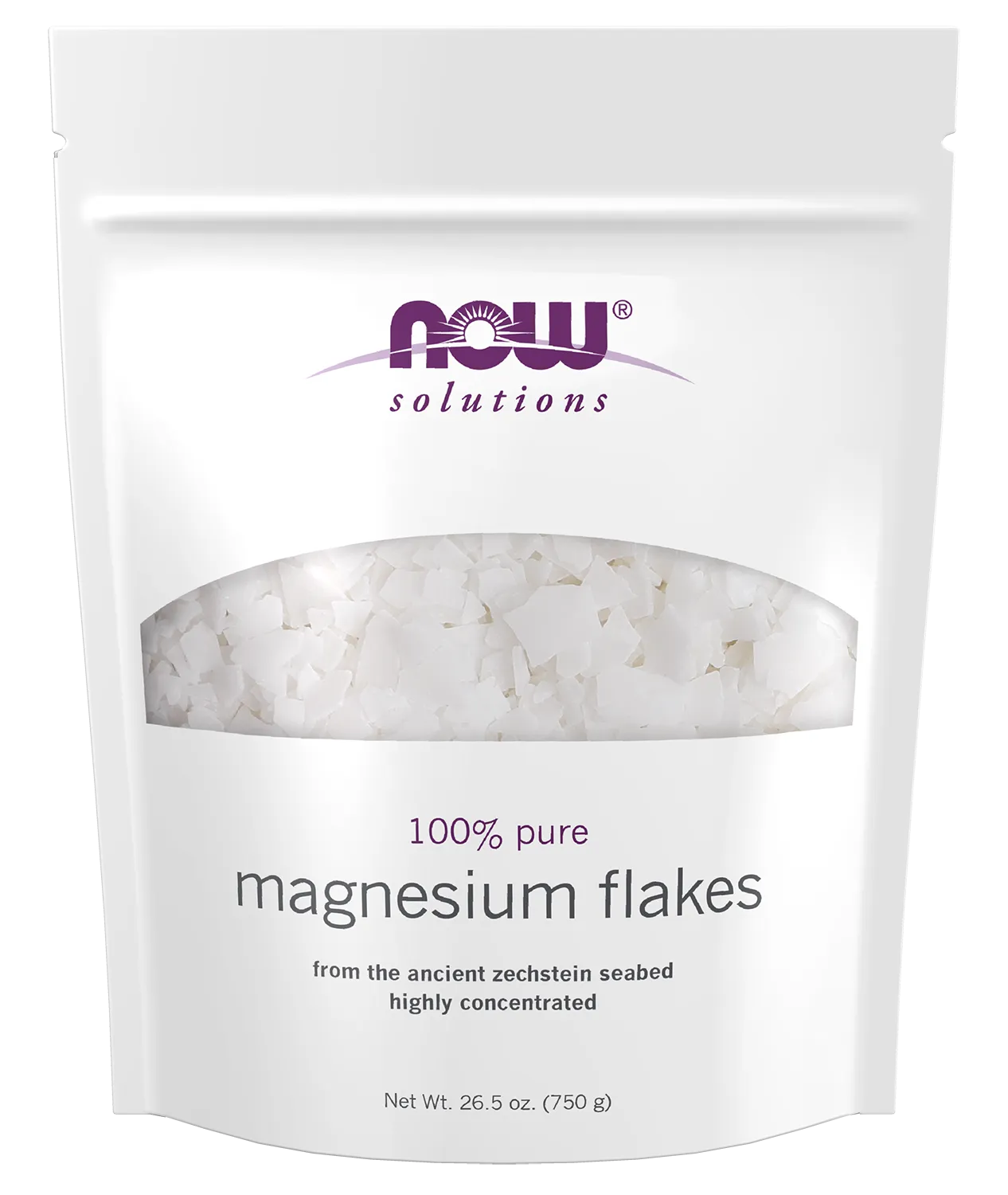 Now Solutions Magnesium Flakes 26.5oz