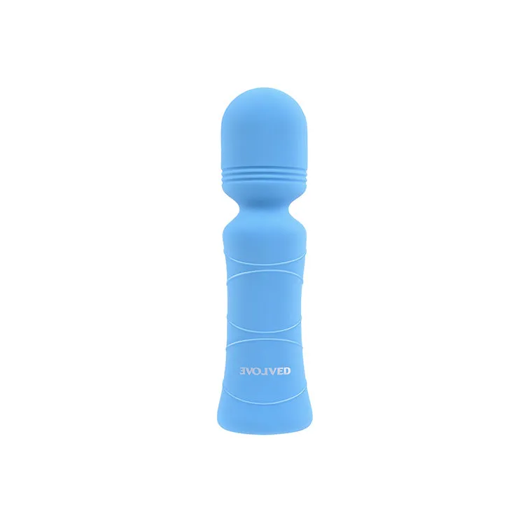 Out of the Blue Mini Wand Vibrator