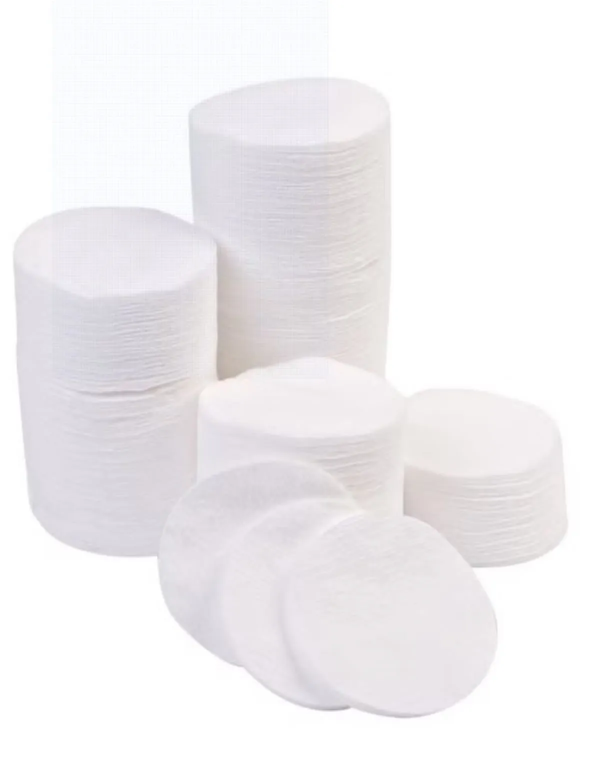 Pack of 3 Cosmetics Cotton Pad Soft Absorbent And Gentle On Skin