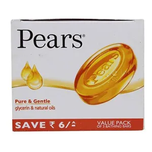 Pears Soap - Pure & Gentle, 3x125g Carton