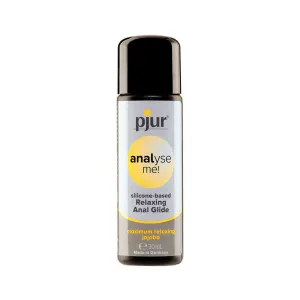 pjur Analyse Me Silicone Based Relaxing Anal Glide Lubricant with Maximum Relaxing Jojoba 30mls