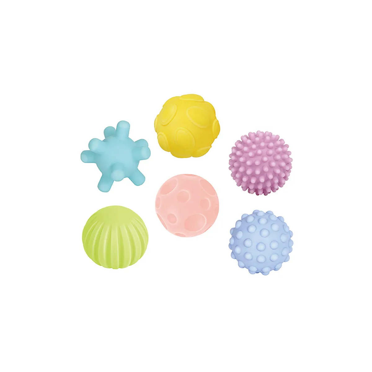 Soft Plastic Beach Toys, Set of 6