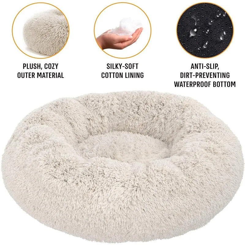 Soft Round Pet Bed