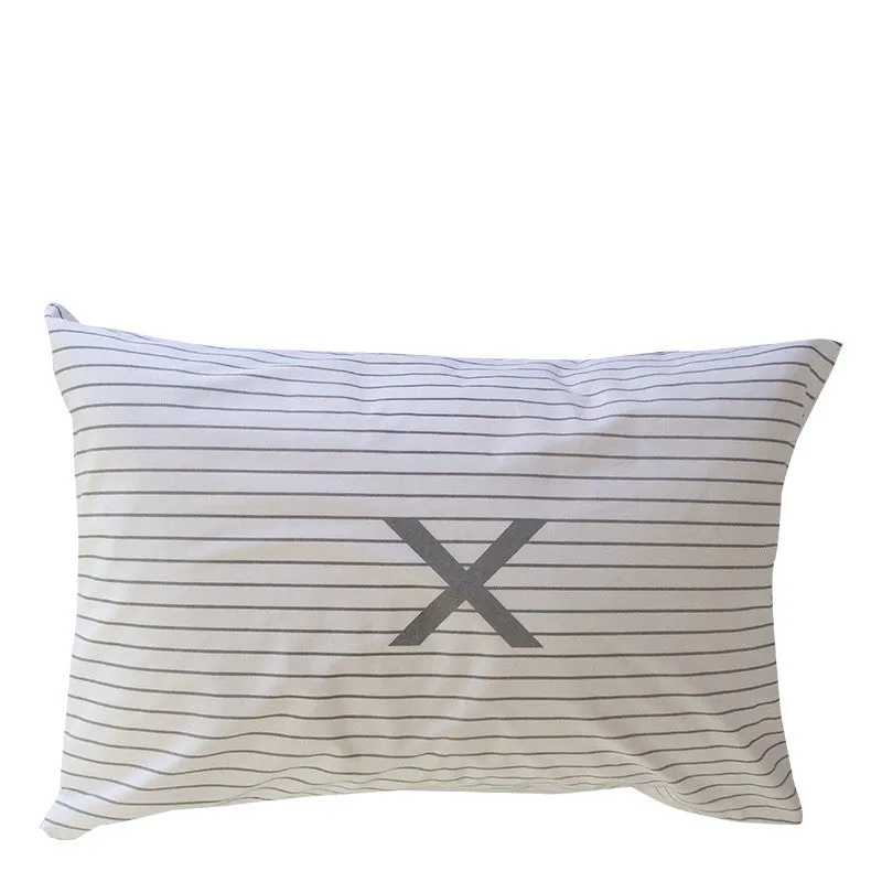 STRIPE X PILLOWCASE SET